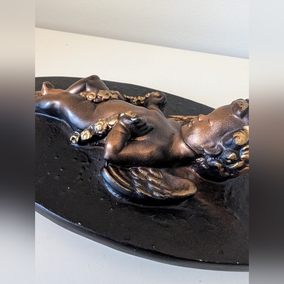 Vintage FAVOR CHALKWARE Cherub Angels - Picture 5 of 11